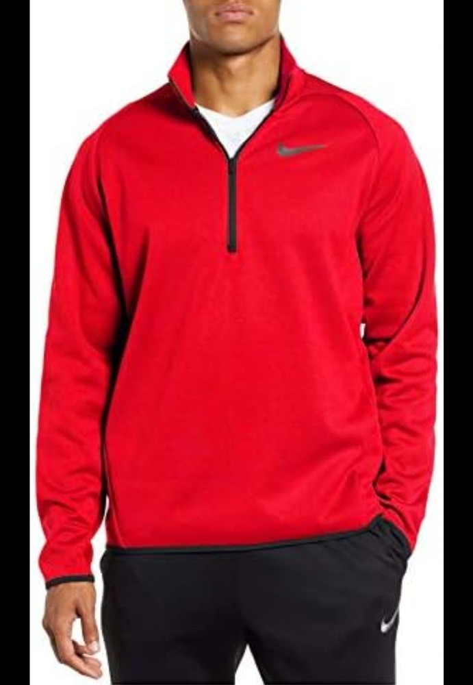 Nike Mens Red Zip Up