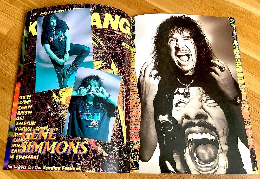 Kiss Japan Tour Worldwide 1995 - 1996 Concert Program Book