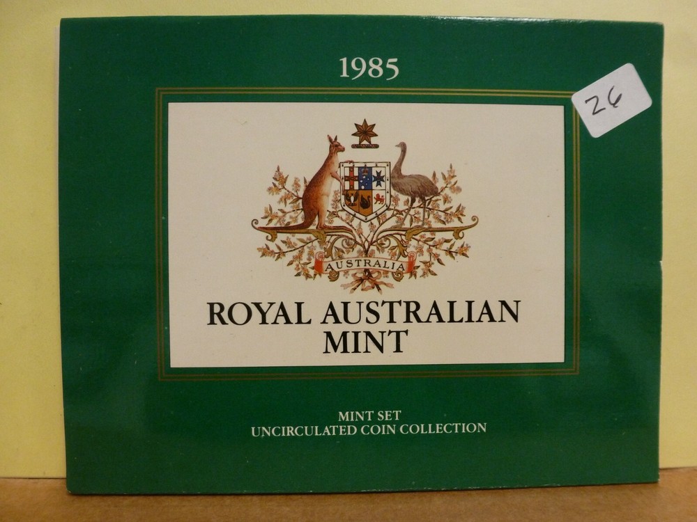 1985 Royal Australian Mint Uncirculated Coin Set
