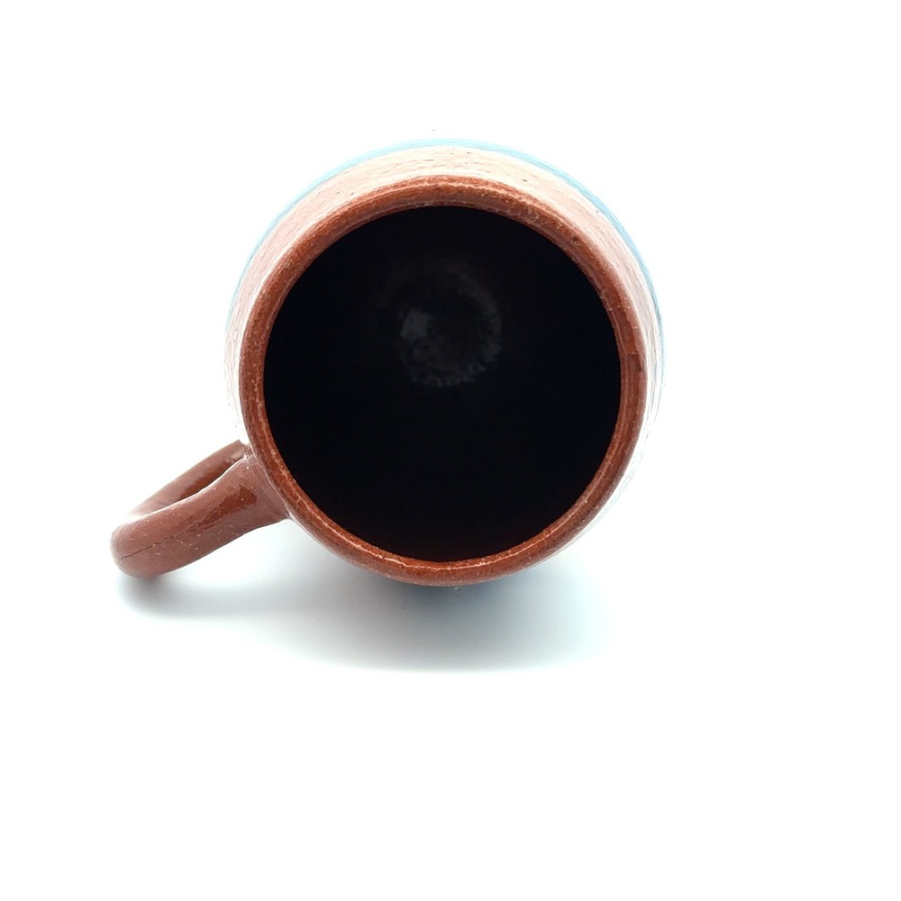 Panama Coffee Cup Pottery Hand-Painted