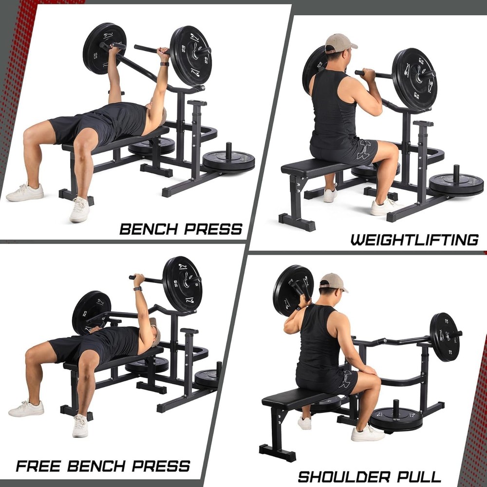 1250lb Chest Press Machine, Adjustable Arms for Multi-Functional Home Training