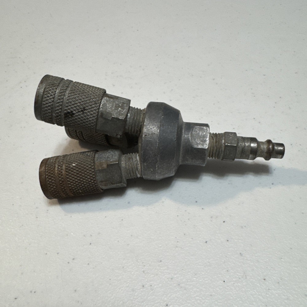 3-Way Triple Quick Fitting Snap Disonnet Coupler for Air Tools!