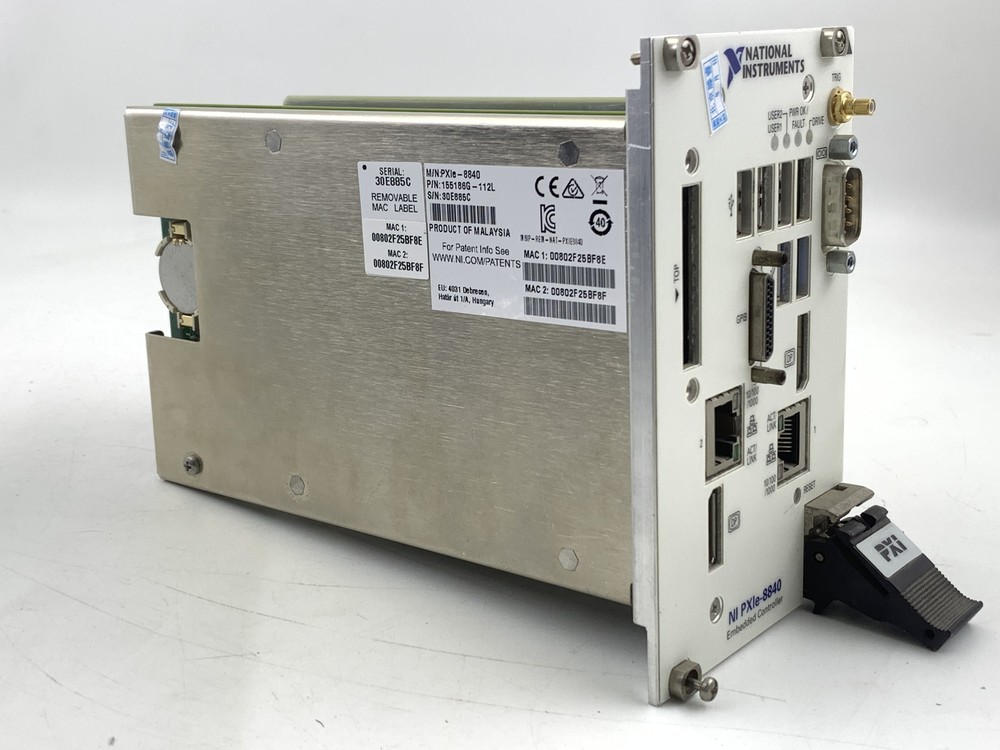 National Instruments NI PXIe-8840 Quad Core Embedded Controller