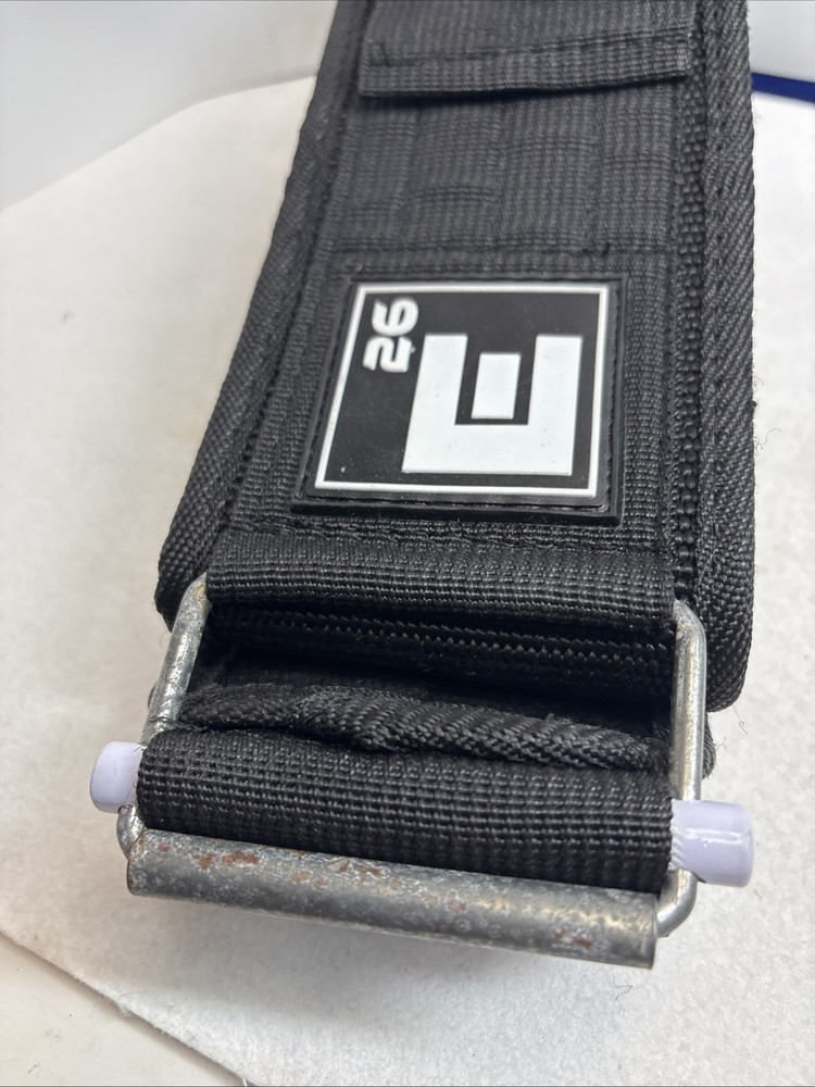 BLACK E-26 WEIGHT LIFTING BELT. Small