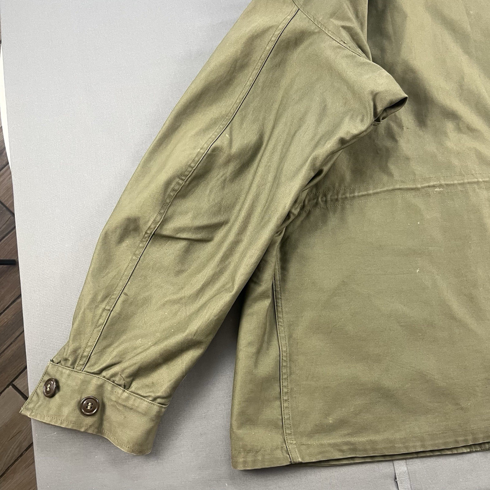 Vintage M43 Military Field Jacket WW2 40s US Army Parka Coat