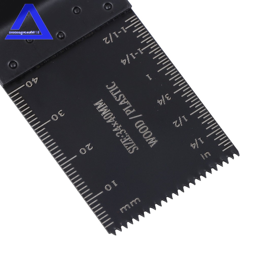 100Pack Oscillating Saw Blades Universal Quick Release Multi Tool Blades Kits