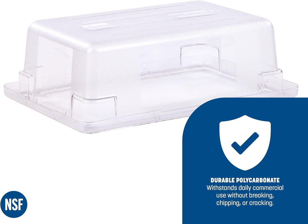 Storplus Food Storage Container with Stackable Design for Catering, Buffets, Res