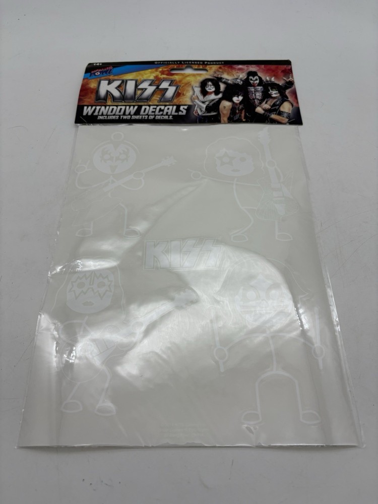 KISS Window Decals Bif Bang Pow!