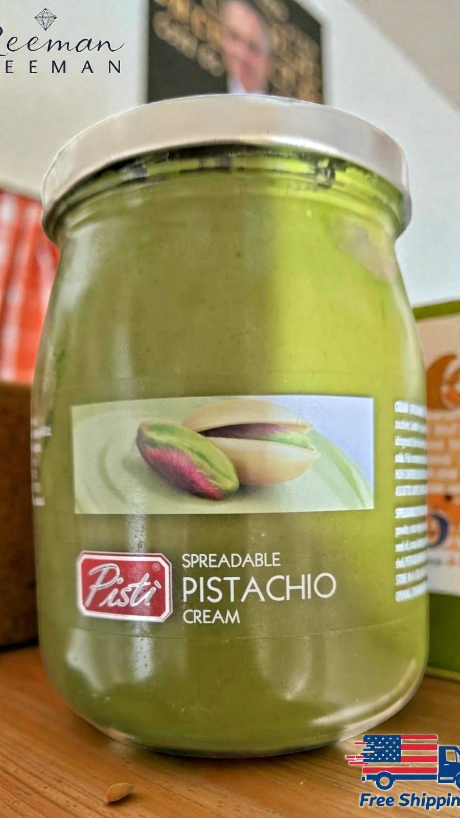 PISTI Spreadable Pistachio Cream 600g exp: 16-10-2026 Free Shipping