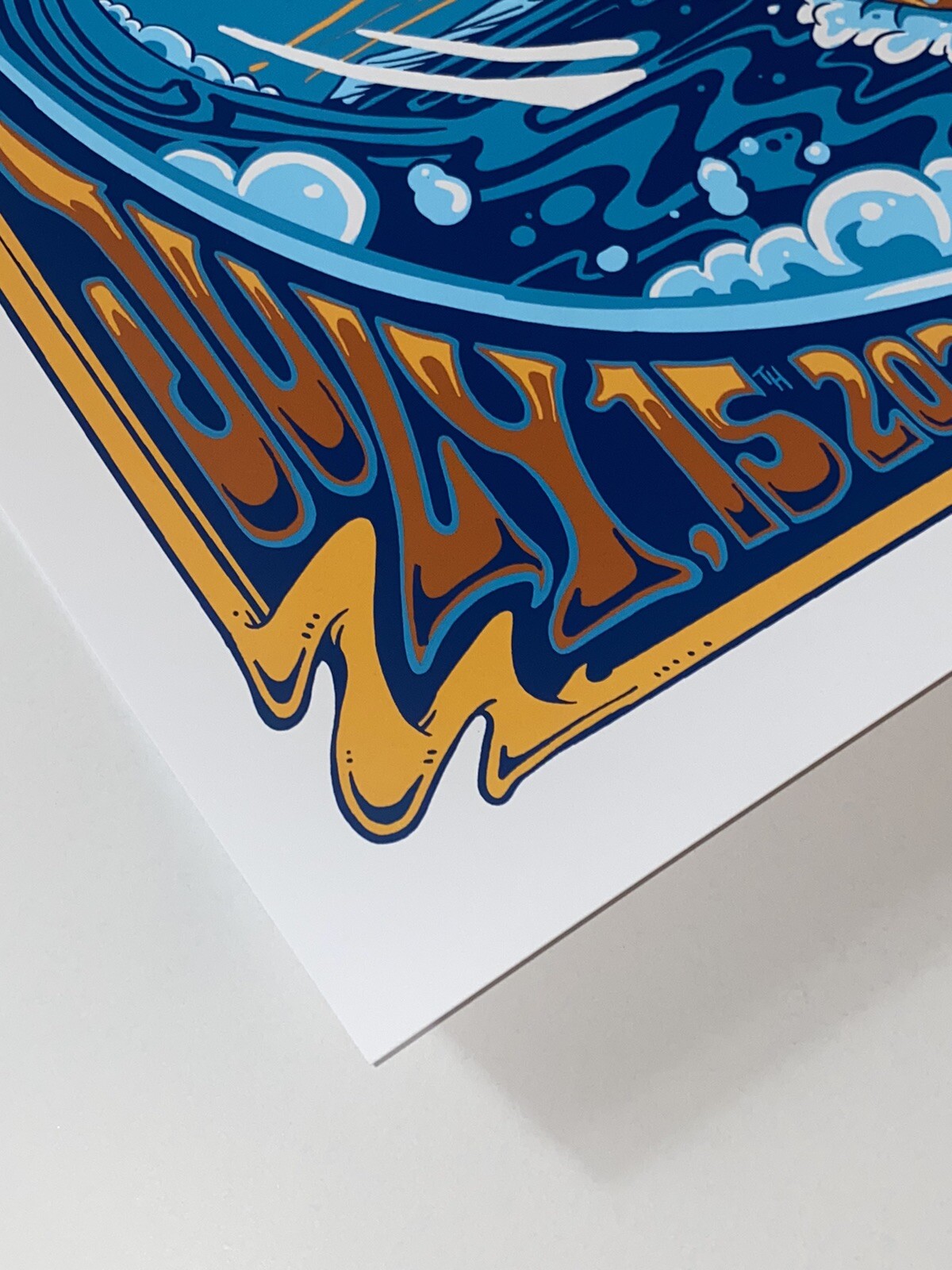 Dirty Heads Poster Bridgeport CT 2023 #’d X/135 Silkscreen Official Show Edtn