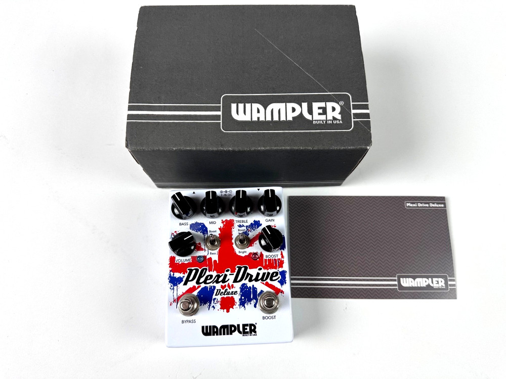 Wampler Plexi-Drive Deluxe Overdrive Pedal