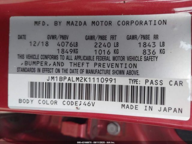 CONTROL PANEL OEM 19-21 MAZDA 3 1YR WRNTY