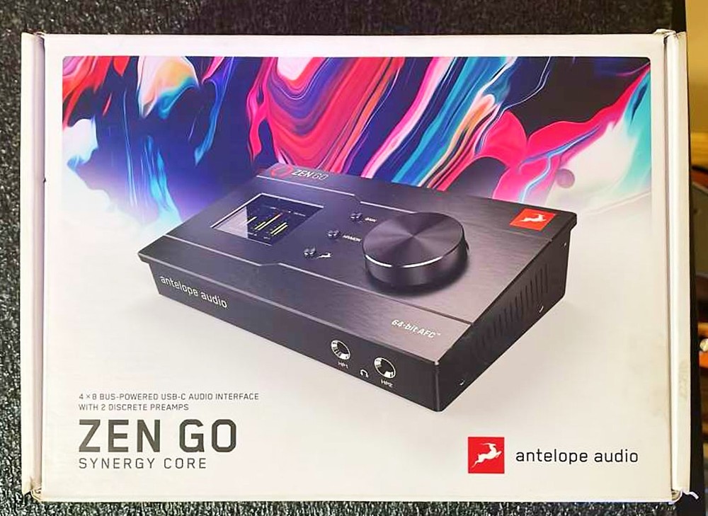 Antelope Audio Zen Go Synergy Core Desktop USB Type-C Audio Interface