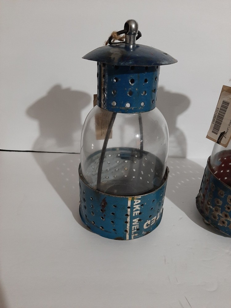 Vintage Metal Lanter