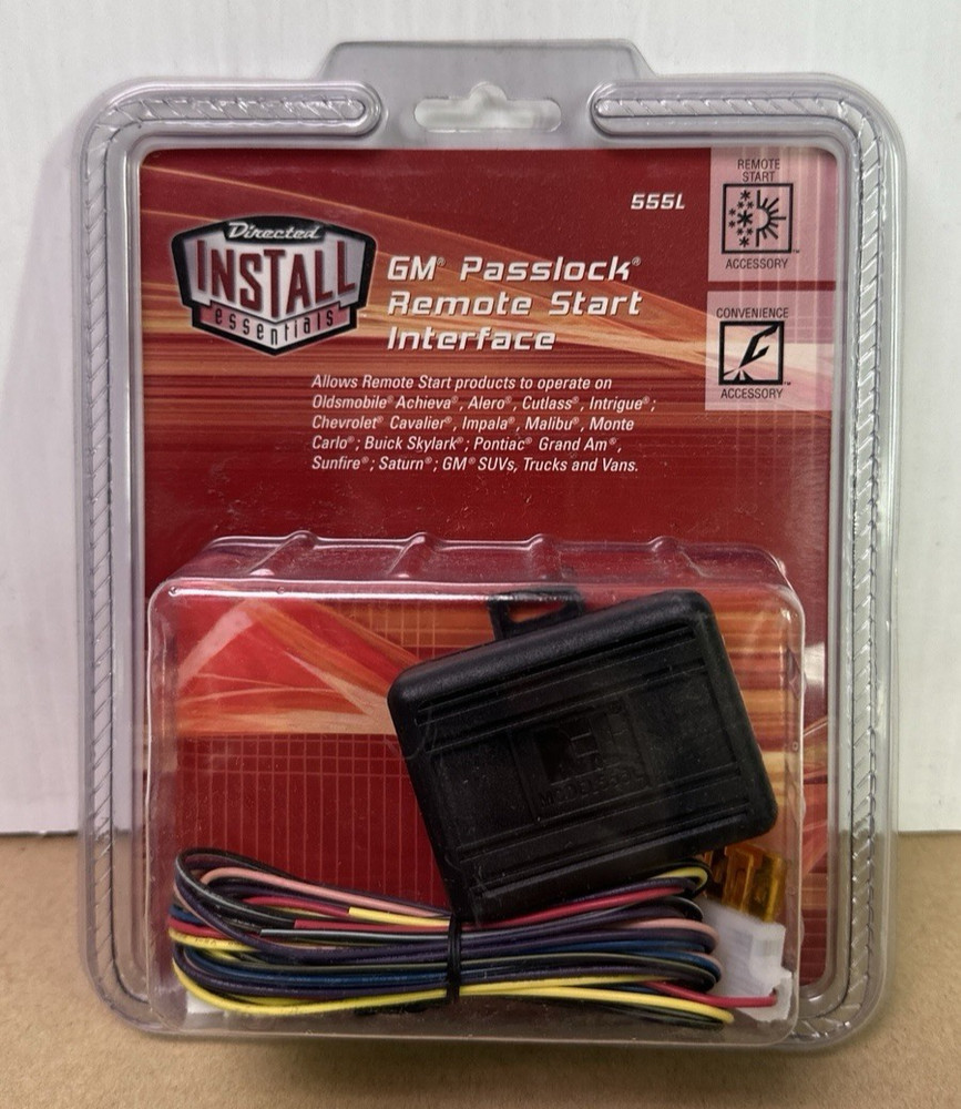 Gm Passlock 555L Remote Start Interface Directed DEI - READ