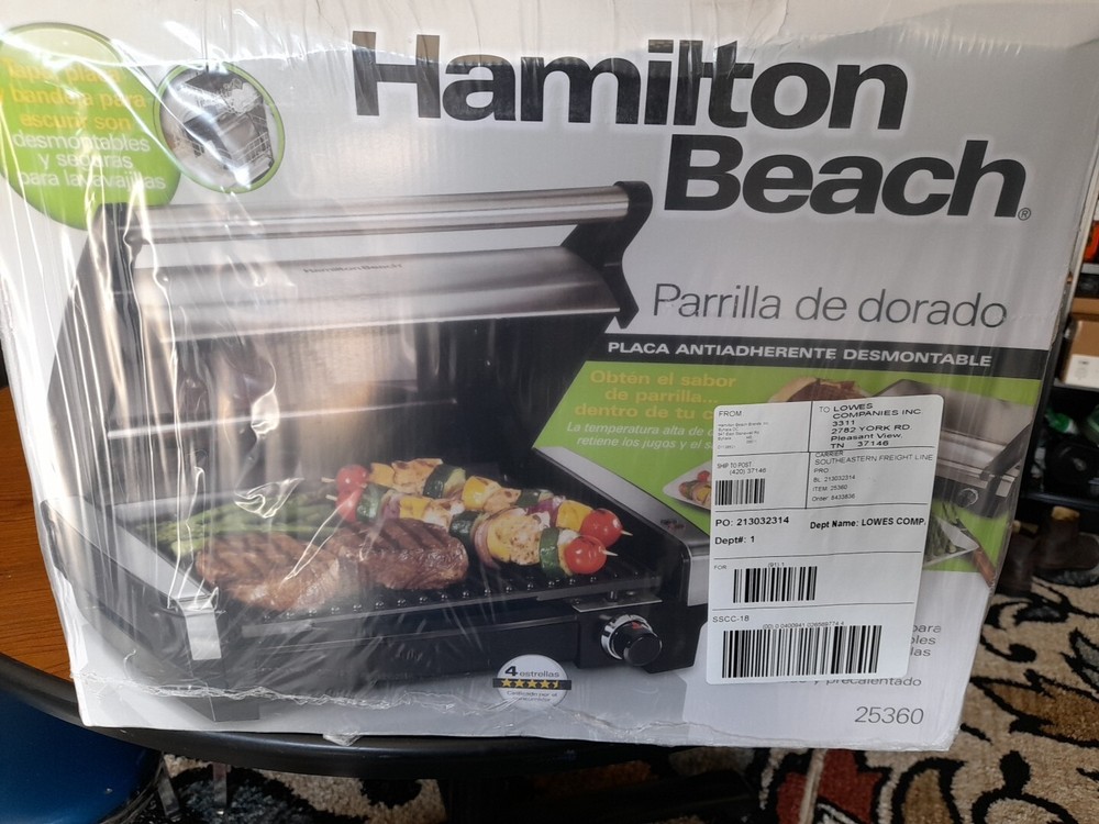 Hamilton Beach Searing Grill 25360