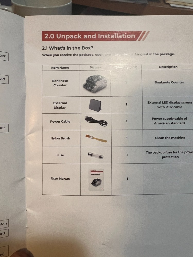 MUNBYN--BANKNOTE COUNTER----IMC07
