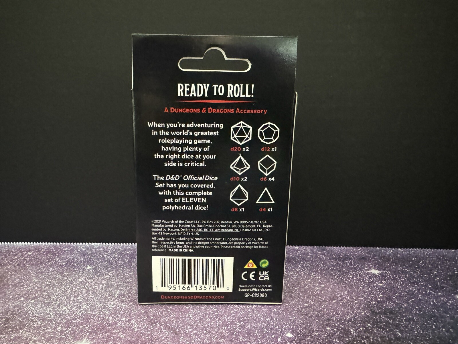 Dungeons & Dragons Official Premium Dice Set of 11 New Sealed