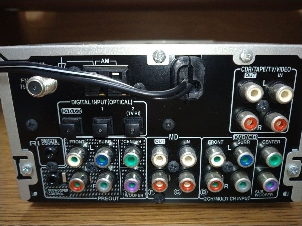 Onkyo PR-155SPX AV Controller Processor Powers On Untested Silver Japan