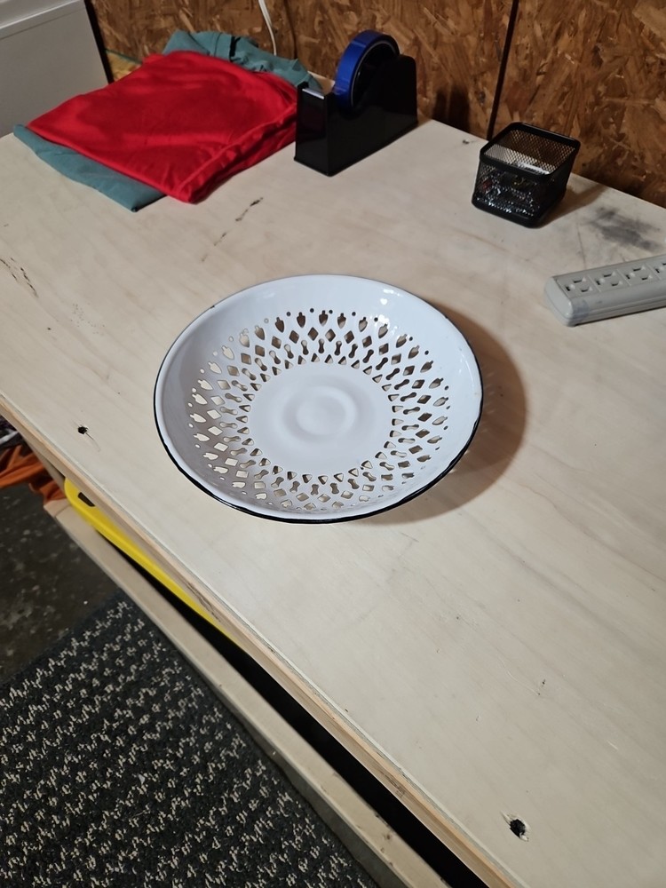 Lightly Used Enamel Bowl