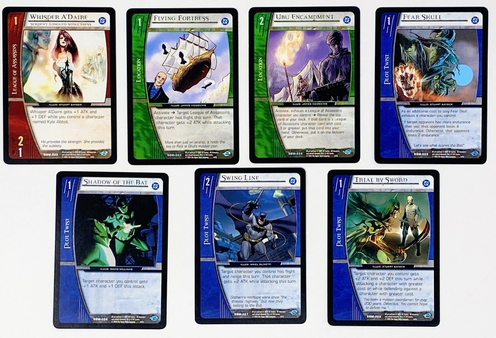 Upper Deck: Vs System Bundle: Starter Deck Batman vs X-Men Loose NM-LP (B)