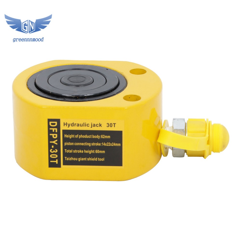 30T Multi Section Stroke Hydraulic Ram Cylinder Jack 2" Stroke Single-Action