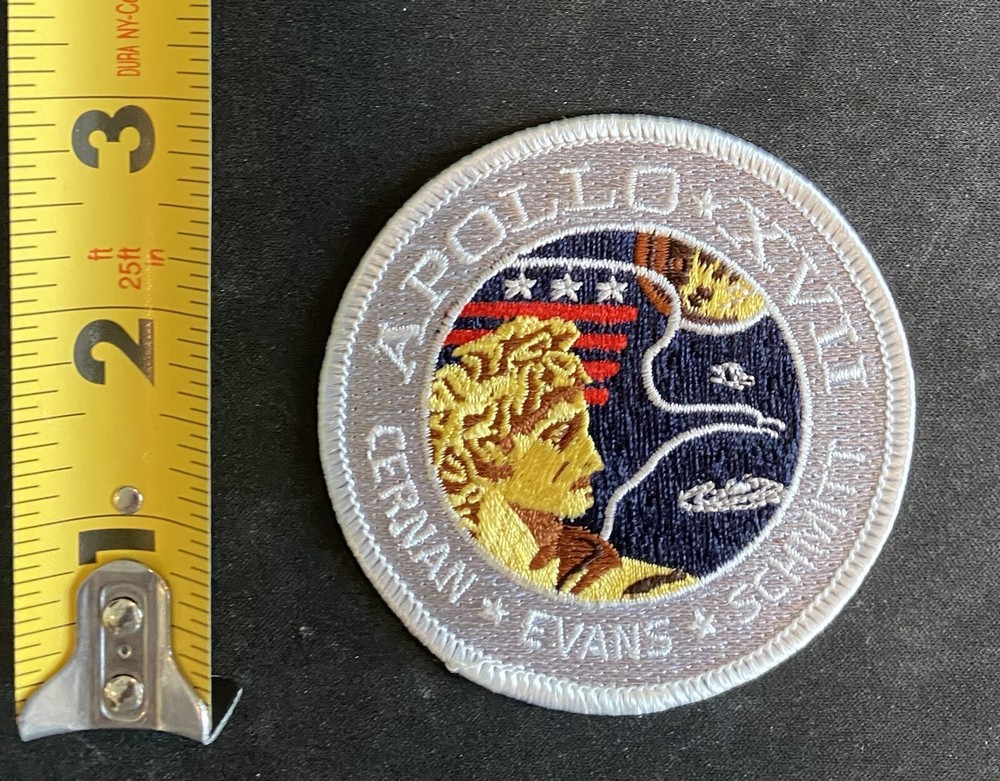 Apollo XVII 17 Cernan Evans Schmitt NASA Space Patch