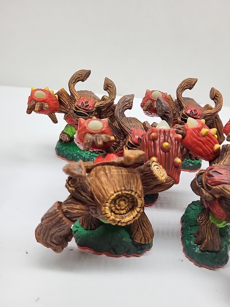 Set of 6 Skylanders Giants Tree Rex Figure