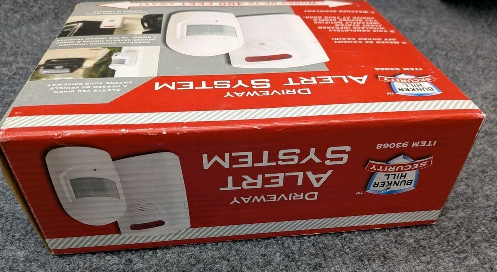 Bunker Hill Security Driveway Alert System 93068 Wireless Sensor Open Box