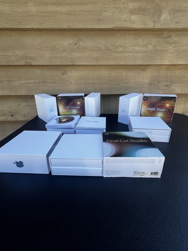 Apple Studio Version 2 + Version 2.1 + Final Cut Studio academic Set Of 3