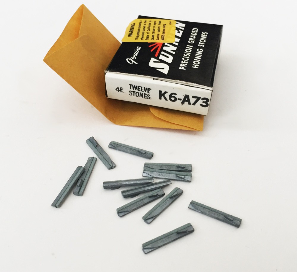 NEW * 12/ PACK SUNNEN K6-A73 Honing STONES 4E