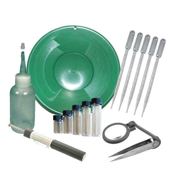 GG4 10-Inch Green Gold Pan Panning Kit, New, Free Shipping