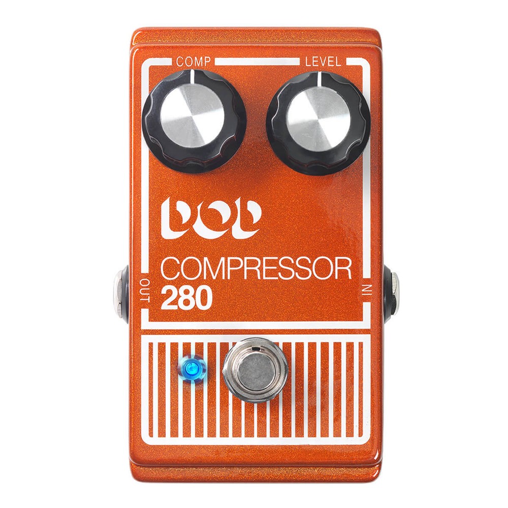 DOD 280 Compressor Guitar Effects Pedal