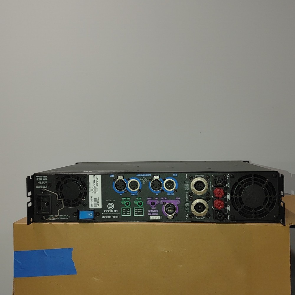 CROWN MACRO-TECH 5000i PRO POWER AMPLIFIER