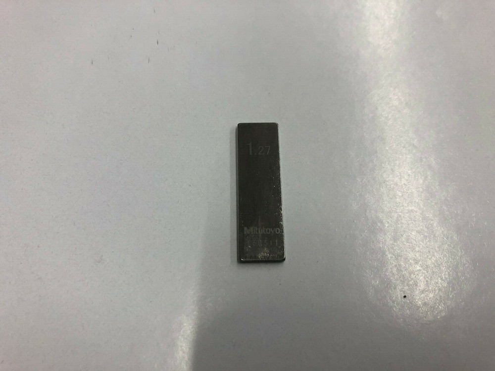 1.27mm Mitutoyo Steel Rectangular Gauge Gage Block