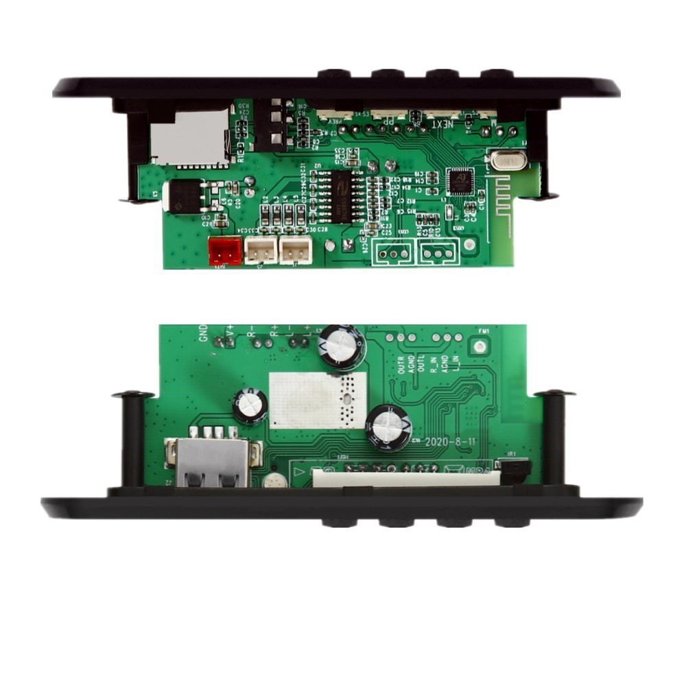 50W 12V Car FM Amplifier MP3 Player Decoder PCB Board Bluetooth Compatible 5.0