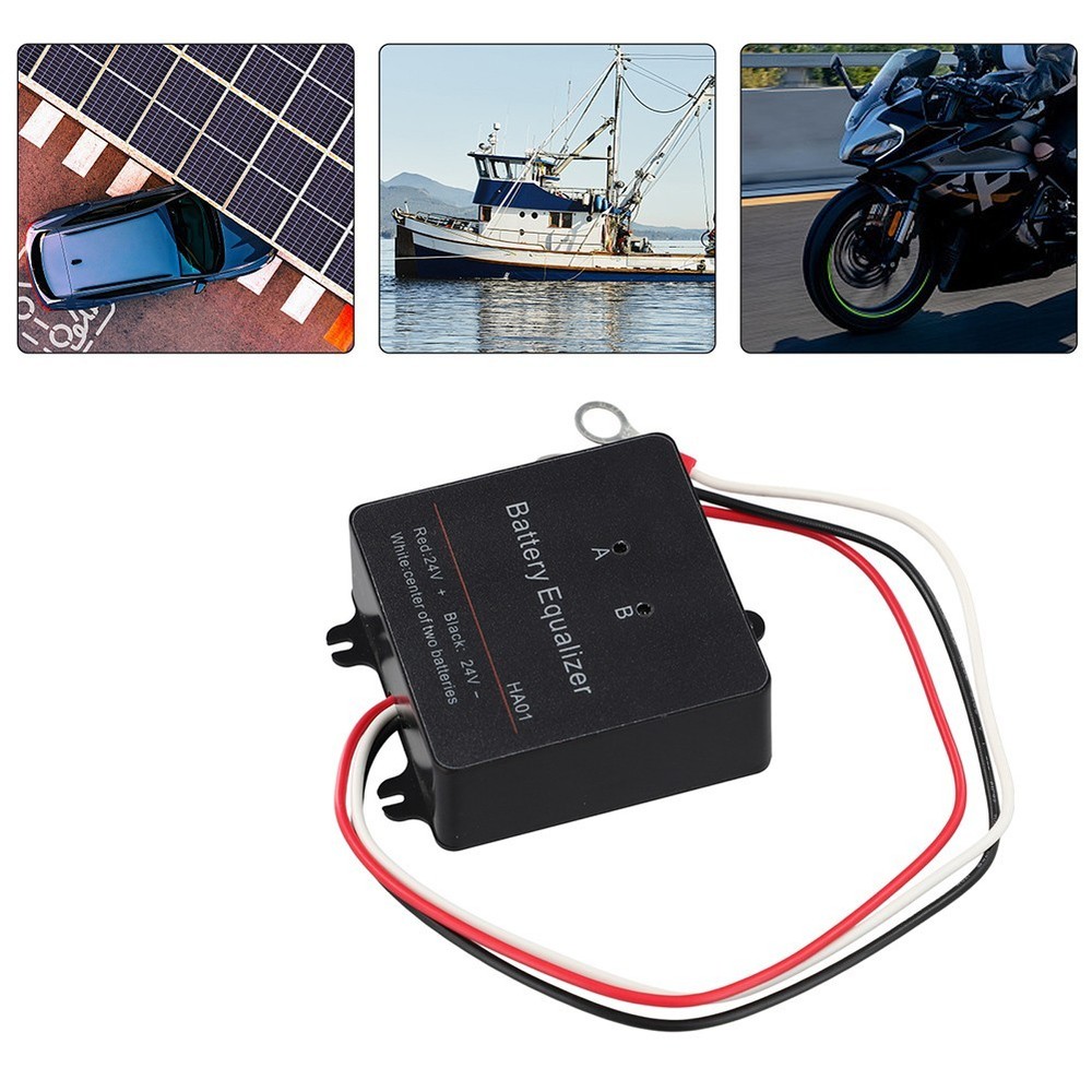 2x12 Volt Battery Balancer Active Cell Equalizer for Voltage Regulation