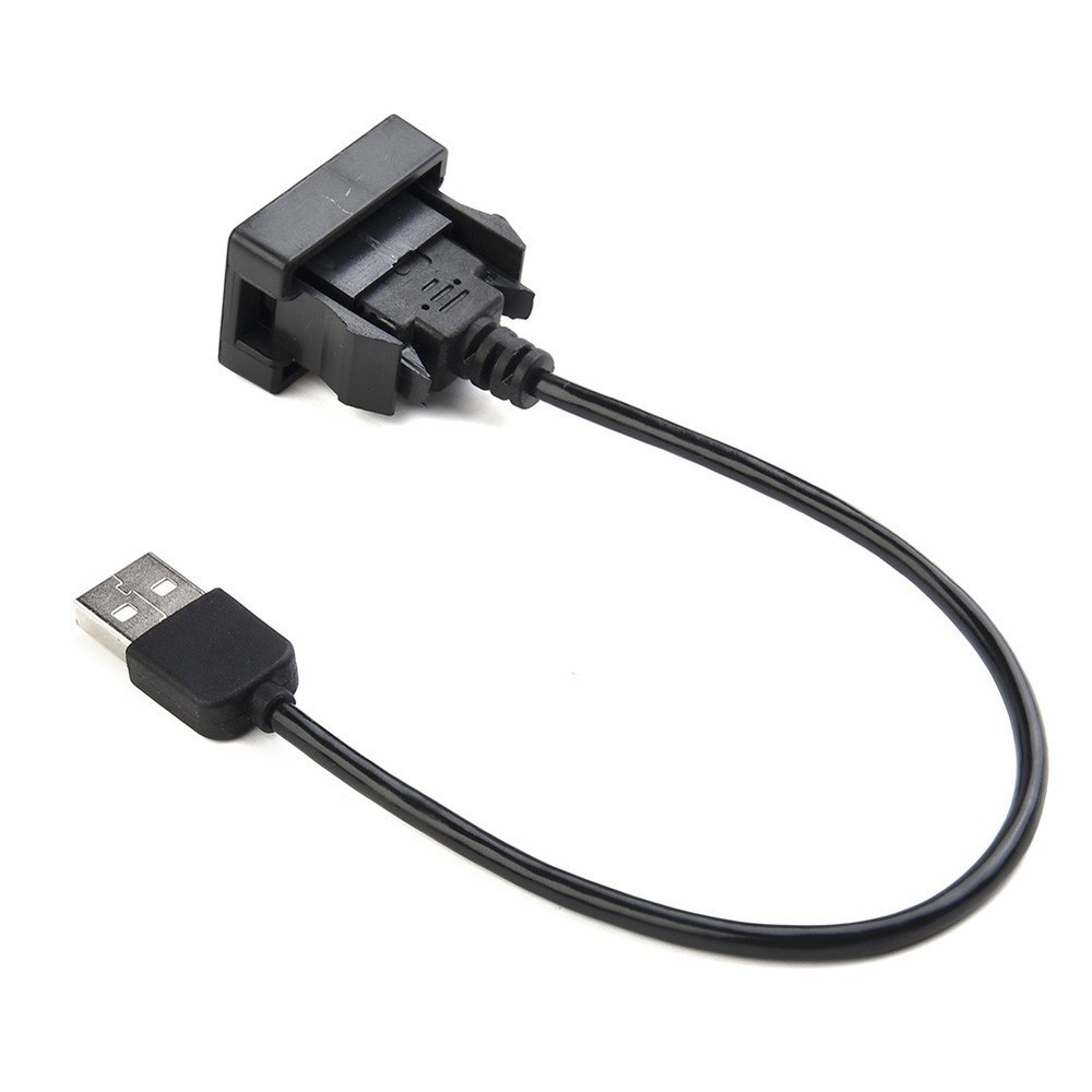 USB Extension Cable Part Port Socket YJ-02 25cm Adapter Center Console
