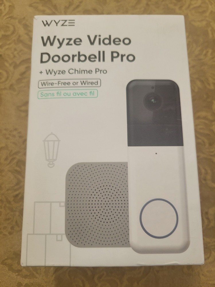Wyze WVDPC Wireless Video Doorbell Camera Pro - White