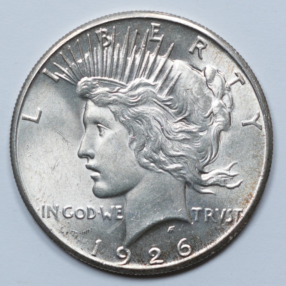 1926 Peace Silver Dollar