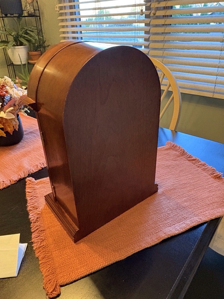 Herme Black Forest Clock with storage