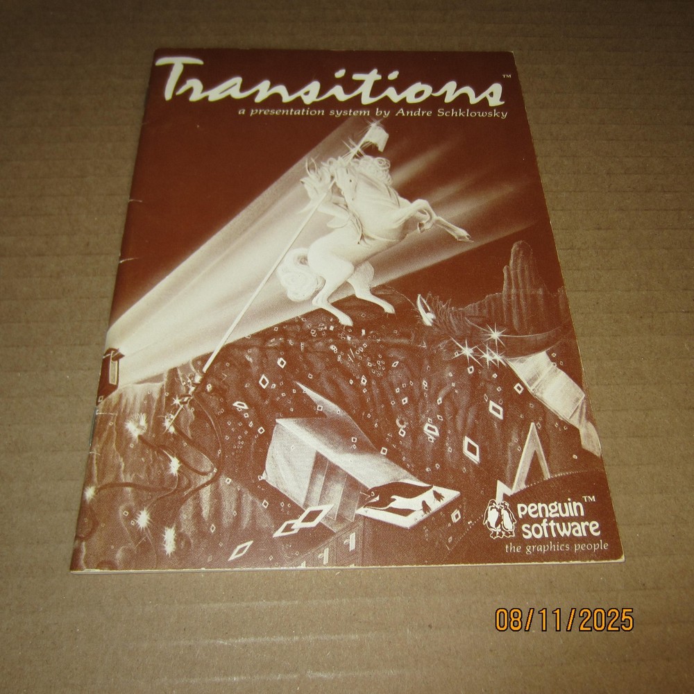 Transitions Apple II Series Computer Replacement Manual Only Andre Schklowsky