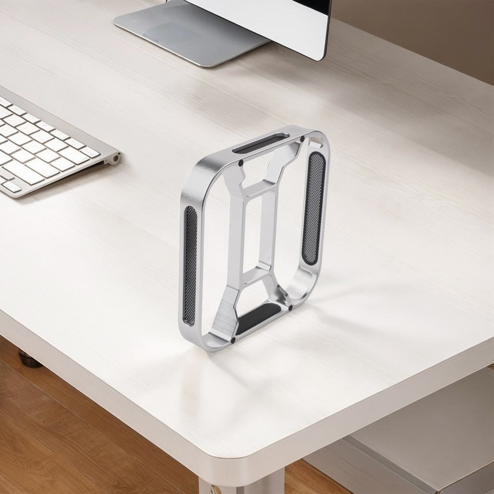 Dustproof Cooling Stand for Mac-Mini-M4: Enhanced Ventilation & for Protection!