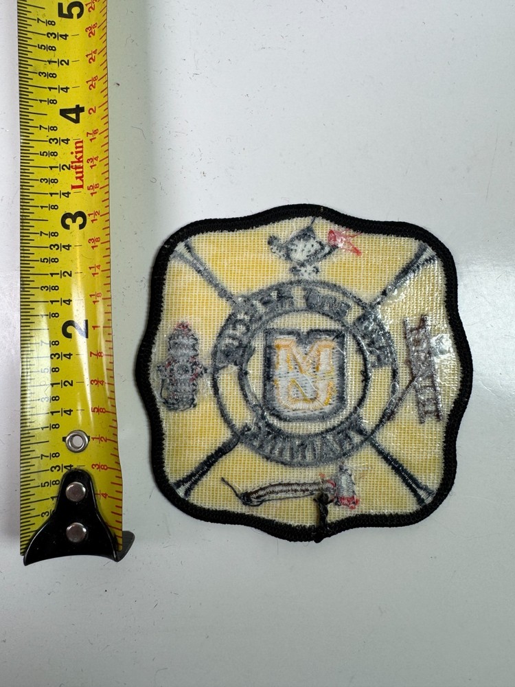 Michigan University Fire Rescue Training MI 3.25" Patch DD2