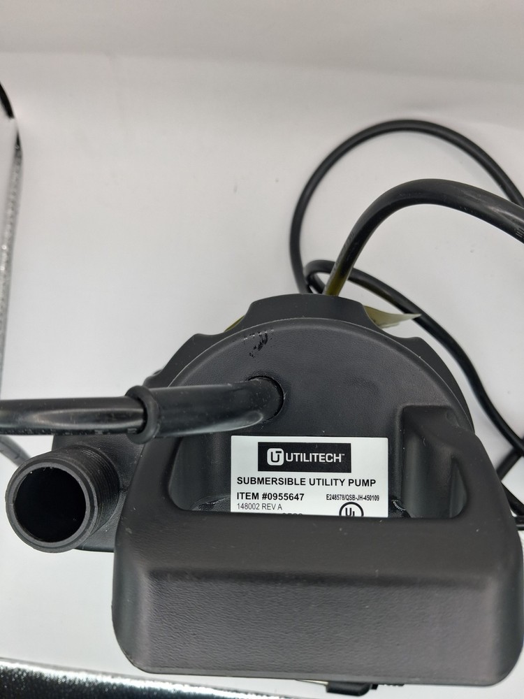 Utilitech 148002 Submersible Utility Pump 1/3 HP – Tested