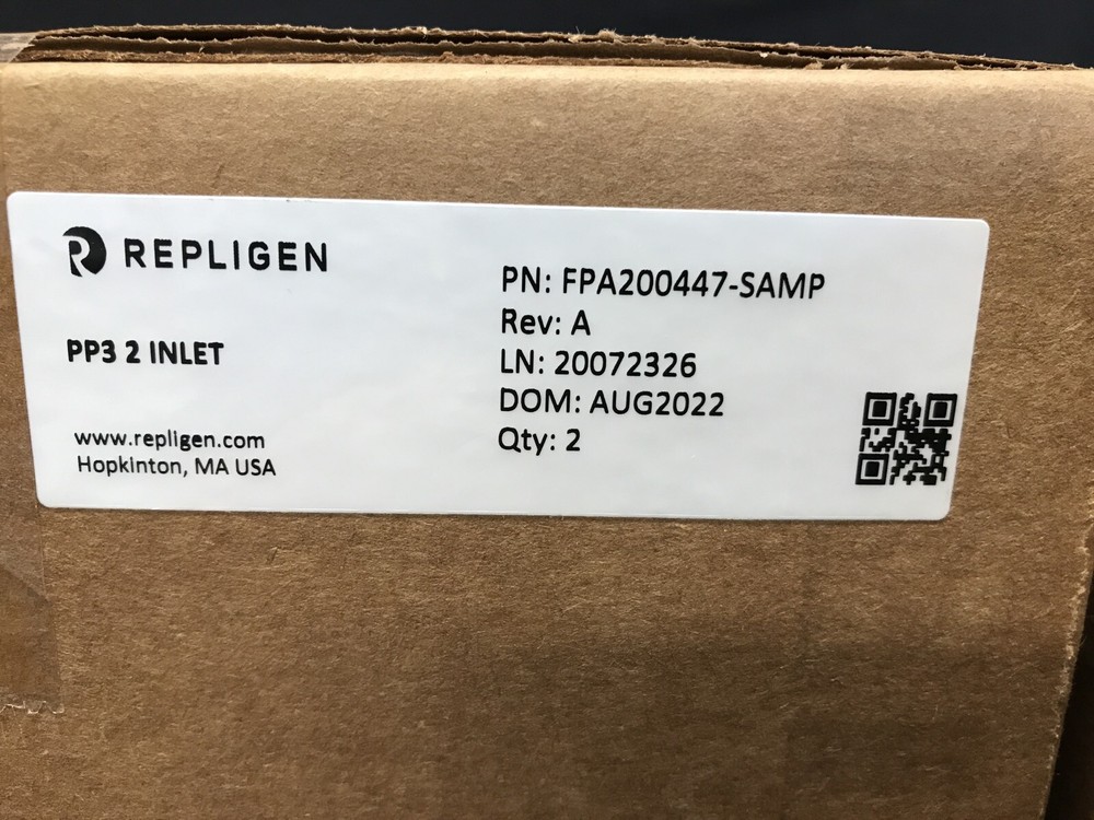 (8 Boxes) REPLIGEN Engineering Sample Tubing Kits TFDF PP3 UFDF