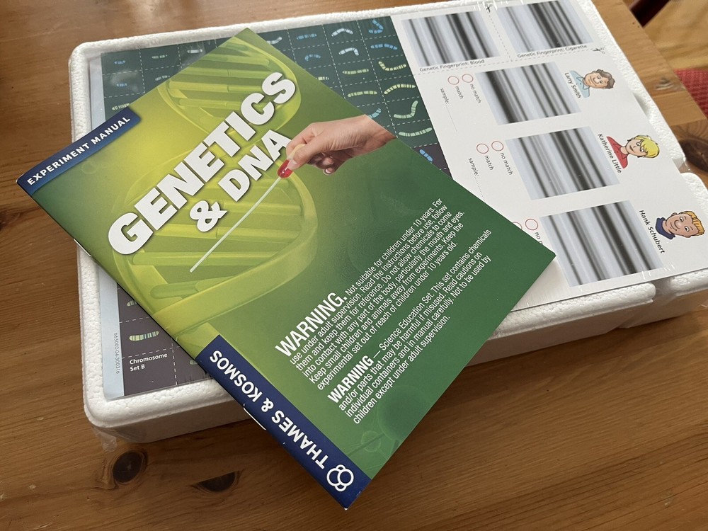 Thames & Kosmos Genetics & DNA Experiment Kit - 665002 New
