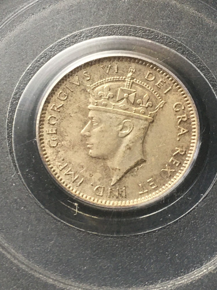 1938 PCGS Graded Newfoundland ¢10 Cent **MS-63**