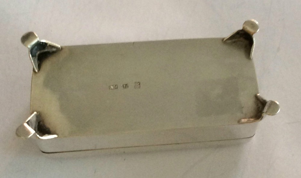 👍 19TH CENTURY CHINA CHINESE WANG HING EXPORT SILVER BOX