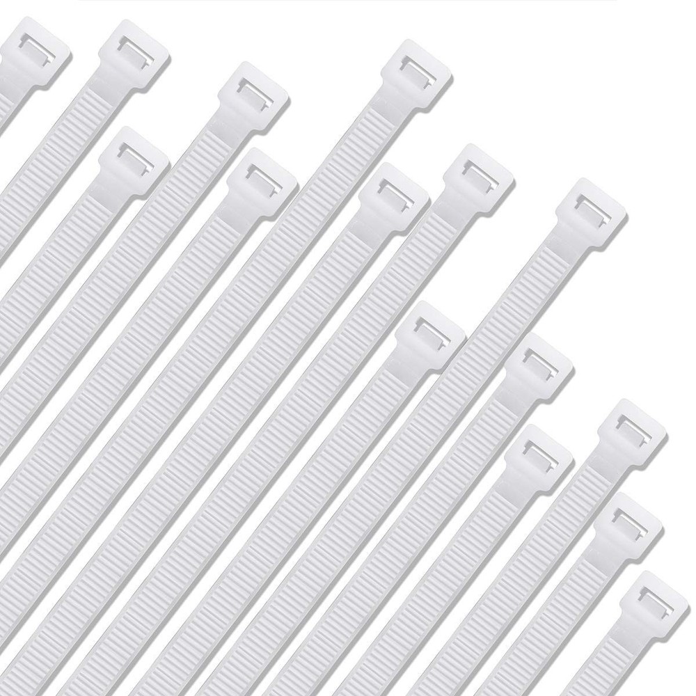 Zip Ties Heavy Duty Nylon Self-locking Wire Ties 30 Pack